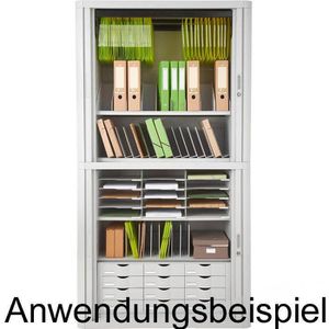 Produktbild für Rollladenschrank Paperflow aus Metall und Kunststoff