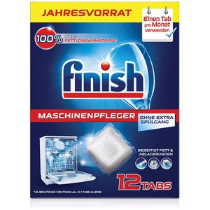 Produktbild für Spülmaschinenreiniger finish Calgonit Maschinenpfleger, Tabs