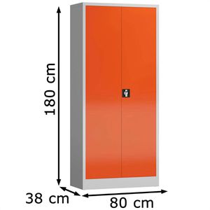 Produktbild für Aktenschrank ClassiX X-530334, aus Metall