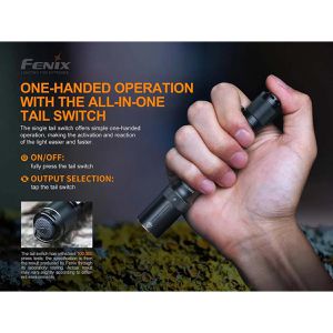 Produktbild für Taschenlampe Fenix E20 V2.0, LED, mit Batterie