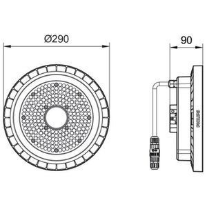 Produktbild für LED-Hallenstrahler Philips BY120P Gen5, 67 Watt