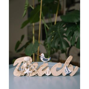 Produktbild für Schriftzug Heitmann-Deco aus Holz, Aufsteller