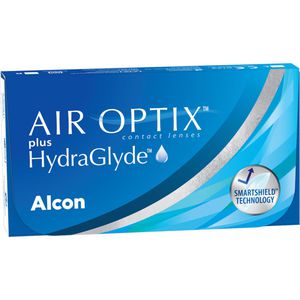 Kontaktlinsen AirOptix Plus HydraGlyde, +3,50