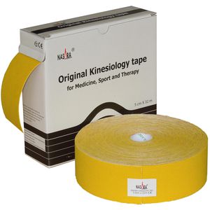 Produktbild für Kinesio-Tape Nasara Original XXL, gelb