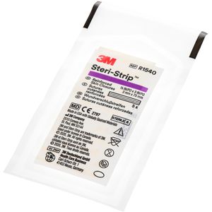 Produktbild für Wundnahtstreifen 3M Steri-Strip R1540 steril, 250 Streifen