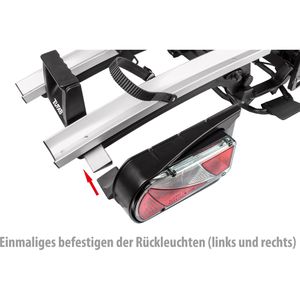 Produktbild für Fahrradträger EUFAB Finch für Anhängerkupplung