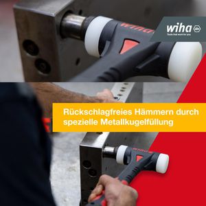 Produktbild für Schonhammer Wiha FibreBuzz 40, SB8041, Kopf-Ø 40mm