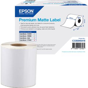 Epson-Etiketten Epson Premium Matte Label S045418