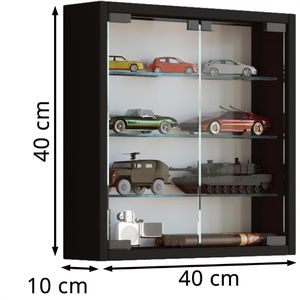 Produktbild für Glasvitrine VCM Mandosa S, hängend