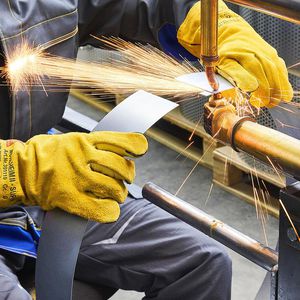 Produktbild für Schweißerhandschuhe Hase Mülheim II Super 301110