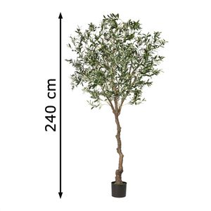Produktbild für Kunstpflanze Creativ-green Olivenbaum