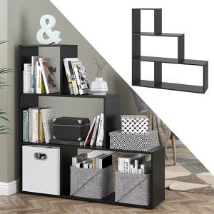 Produktbild für Bücherregal Vicco 87302, schwarz