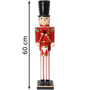 Produktbild für Nussknacker Frank-Flechtwaren 770985, Zinnsoldat groß