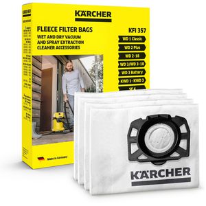 Produktbild für Staubsaugerbeutel Kärcher Vlies KFI 357