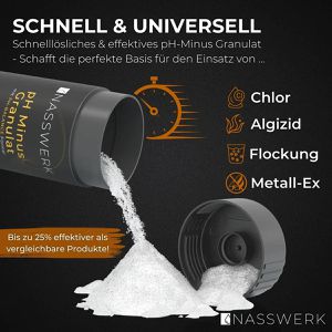 Produktbild für PH-Minus NASSWERK 100 % Natriumhydrogensulfat, Granulat