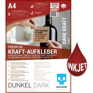 Produktbild für Kopierfolien Skullpaper Kraftaufkleber, A4