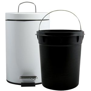 Produktbild für Mülleimer MSV 100022, weiß