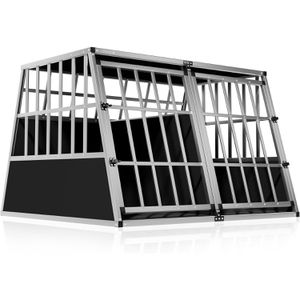 Produktbild für Tiertransportbox CADOCA Gr. XXL, aus Aluminium