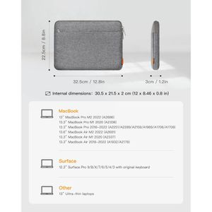 Produktbild für Laptophülle Inateck LB01005, bis 13 Zoll