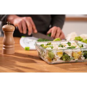 Produktbild für Frischhaltedose Emsa Clip&amp;Close N1041000, aus Glas