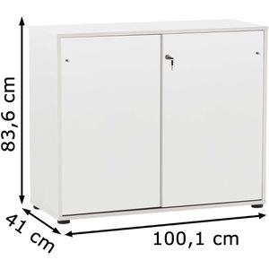 Produktbild für Schiebetürenschrank Möbelpartner Serie 400, Holz