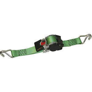 Spanngurt Kerbl 37185, grün, mit Spitzhaken & Ratsche
