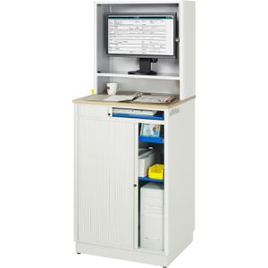 Produktbild für Computerschrank Rau adlatus Modell 2015, lichtgrau