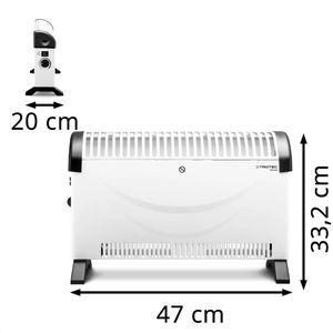 Produktbild für Konvektorheizung Trotec TCH 19 E, weiß