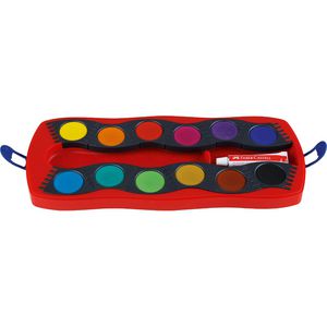 Produktbild für Farbkasten Faber-Castell Connector, rot
