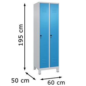 Produktbild für Spind CP-Möbel Classic PLUS, lichtblau