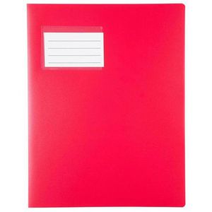 Schnellhefter Idena 307852, rot transluzent
