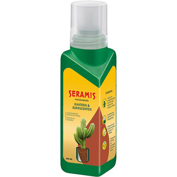 Seramis Dnger Vitalnahrung Kakteen & Sukkulenten, Flssigdnger, 200 ml   Bttcher AG
