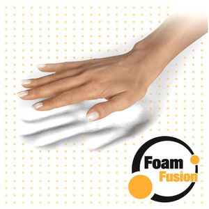 Produktbild für Rückenstütze Fellowes Plush Touch, aus Stoff