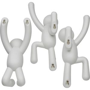 Produktbild für Garderobenhaken Umbra Buddy, 318165-660, weiß