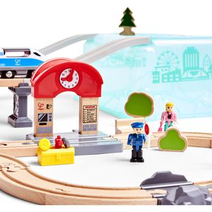 Produktbild für Spielzeugeisenbahn Hape E3771 Stadtbahn Set