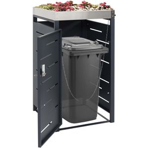 Produktbild für Mülltonnenbox Mendler HWC-H40, Metall