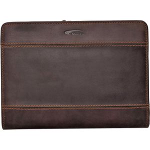 Produktbild für Schreibmappe Menzo MB57, marone, Echt Leder