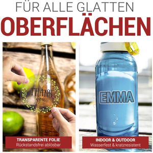 Produktbild für Kopierfolien Skullpaper Aufkleberfolie, A4, klar