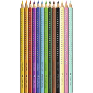 Produktbild für Buntstifte Faber-Castell Colour Grip Einhorn 10+3
