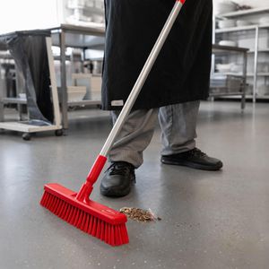 Produktbild für Besen Vikan Schiebebesen, 31744, rot