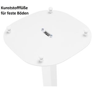 Produktbild für Lautsprecherständer myWall HS23WL, weiß, aus Metall, 2 Stück