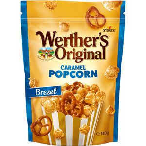 Werthers-Original Popcorn Caramel Popcorn Brezel, süß, 140g