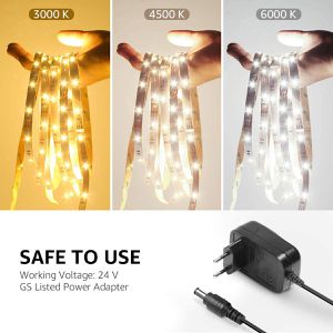Produktbild für LED-Streifen Lepro dimmbar, warm- bis kaltweiß