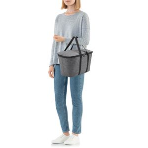 Produktbild für Kühltasche Reisenthel Coolerbag twist silver, faltbar