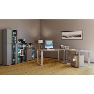 Produktbild für Schiebetürenschrank VCM Lona L, Holz