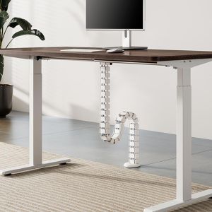 Produktbild für Kabelführung LogiLink KAB0093, zum Anklemmen, weiß