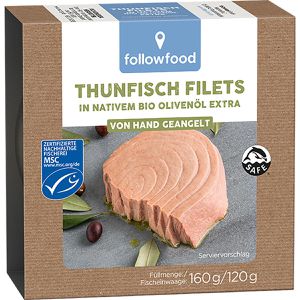 Fischkonserve followfood Thunfisch-Filets