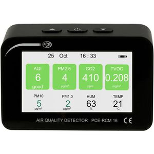 Luftmessgerät PCE RCM 16, stationär