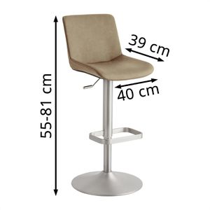Produktbild für Barhocker Mayer myDIVO, 1235 26478, drehbar
