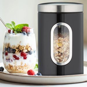 Produktbild für Kaffeedose Relaxdays 10027647, aus Metall